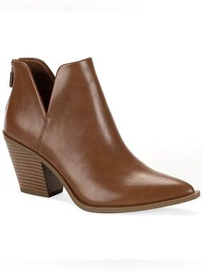 Wild Pair Women's Leilanii V Pointed Toe Booties- Size 7M